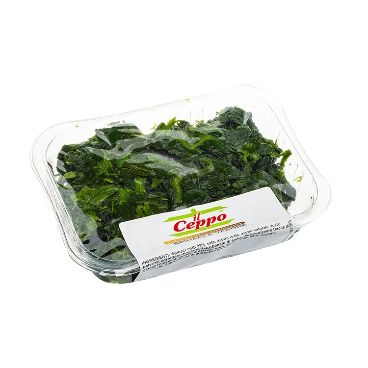 IL CEPPO SRL Ready to Eat 250g Organic Steamed Spinach