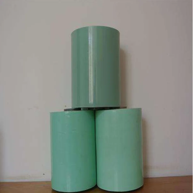 Plastic green wrap hay bale silage film corn grass bale silage bale wrap film