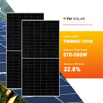 Wholesale China Price Trade 445W 450W 570W 585W TW Longi JA Canadian Bifacial Solar Panel