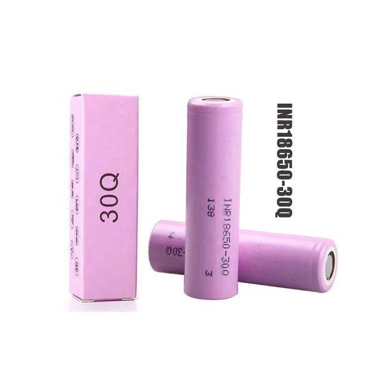 2021 Hot Consumer Products Battery 18650 Cell Rechargeable 18650 3000mah 30Q