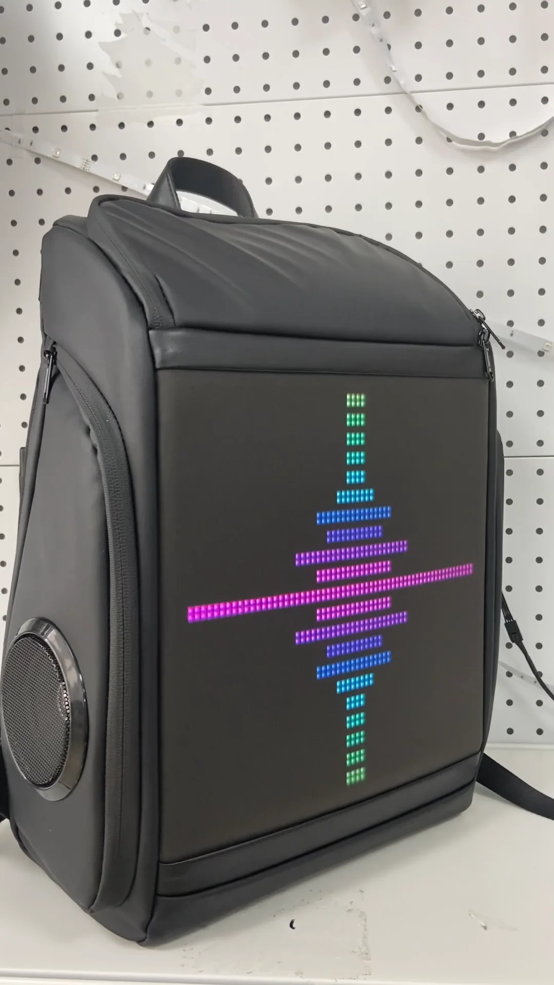 Crelander Fashion Led Backpack App Control Diy Custom Men's Women's