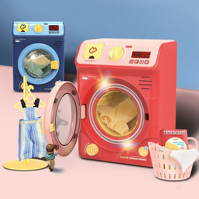 Mini-Spielzeugwaschmaschine - Haushaltsgerät Im Maßstab 1