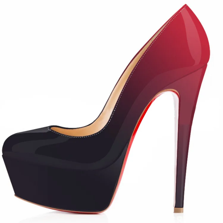 ladies red slingback shoes
