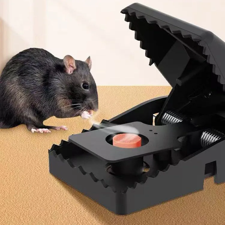 High-Sensitivity Plastic Mouse Trap Self-locking Mousetrap Household Mouse Catcher Rat Killer Easy Use Rodent Traps