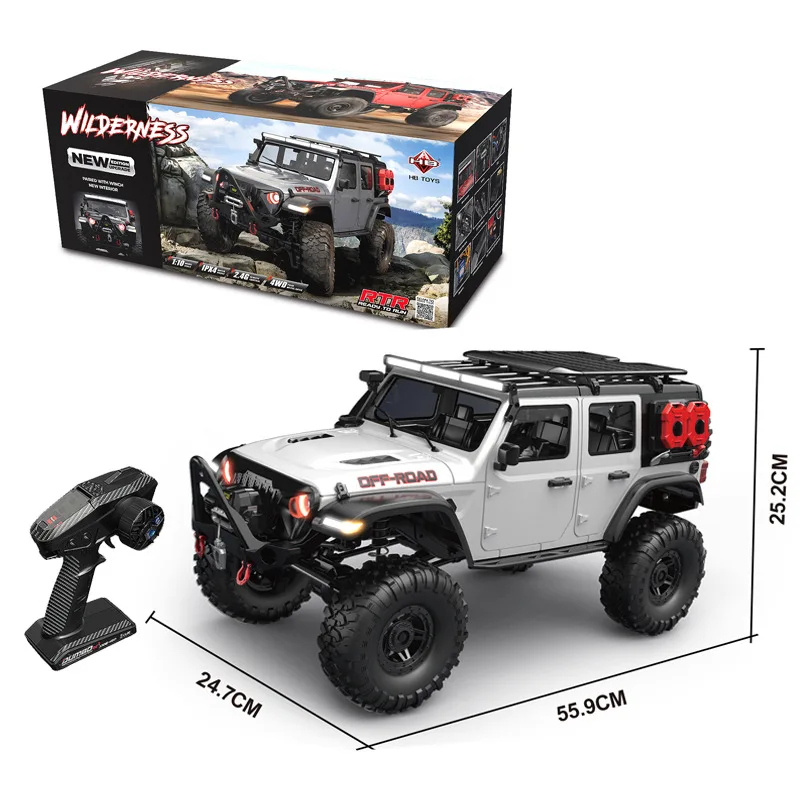 HB R1011-R1016 1:10 RTR RC Metal Off-Road Rock Climbing Truck with