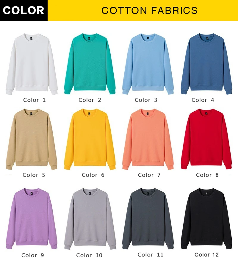 Long Sleeve High Quality Crewneck Sweatshirts Wholesale Wholesale