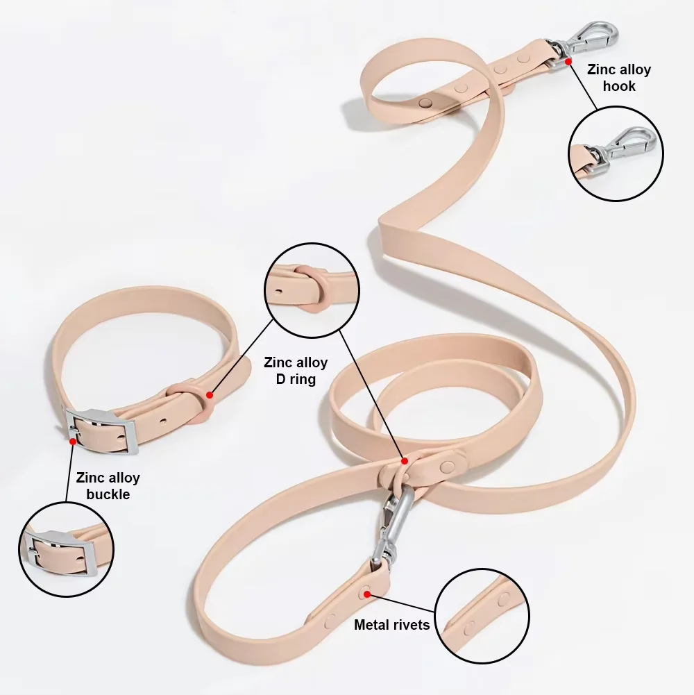 Dog Leashes and Collars: Webbing Handles and Spring Snap Assemblies Dog Leashes and Collars: Webbing Handles and Spring Snap Assemblies