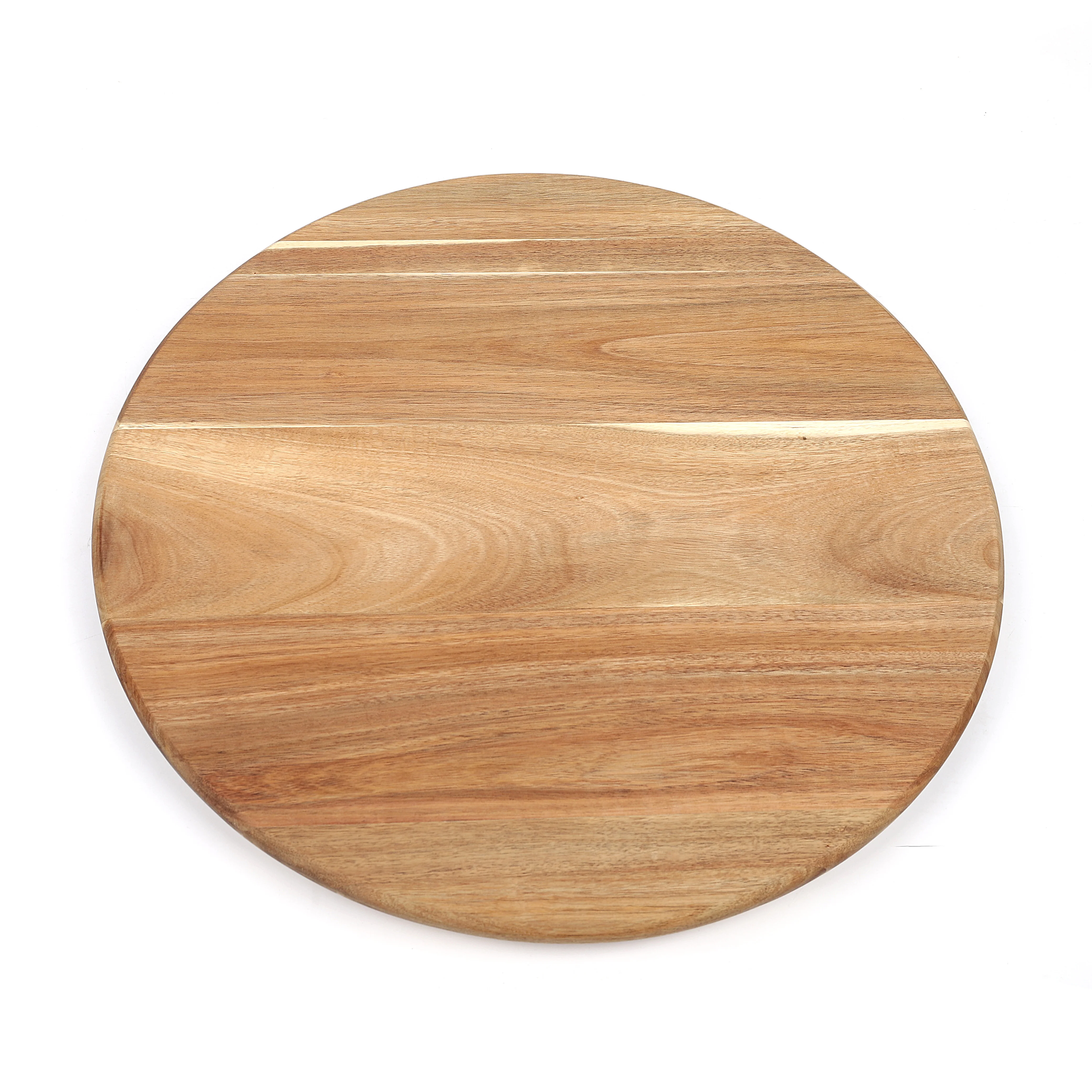 Wholesale Durable Kitchen Turntable Acacia Wood large size Lazy Susan cheese board for home , party ,wedding ,