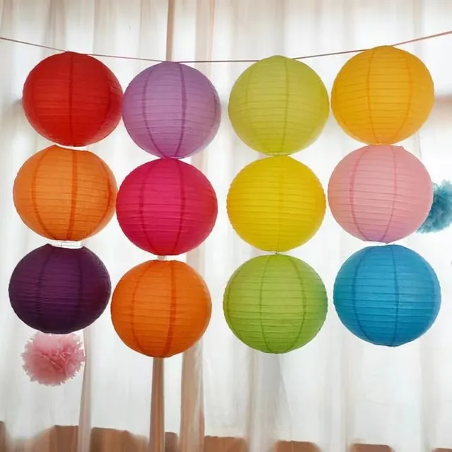 Wholesale of Chinese paper lanterns of different sizes for Christmas, weddings, festive decorations, parties, and lanterns