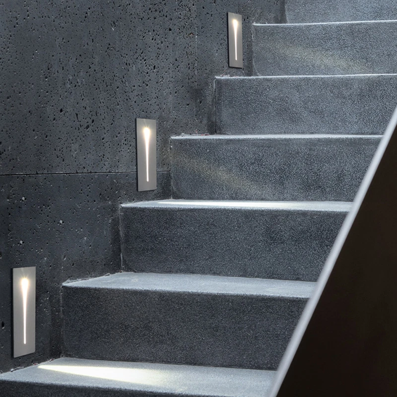 LED Lamp 2W Aluminum Dual Head Wall Sconce Hallway Corridor Stairs Light Rapture 