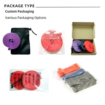 GEDENG Exercises Home Elastic Exercise Fitness Latex Loop Resistance Bands