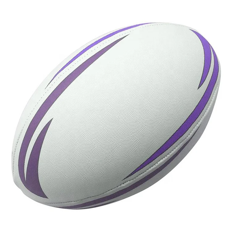 Soft Standard Rugby Ball Outdoor Pu American Football Training Soccer