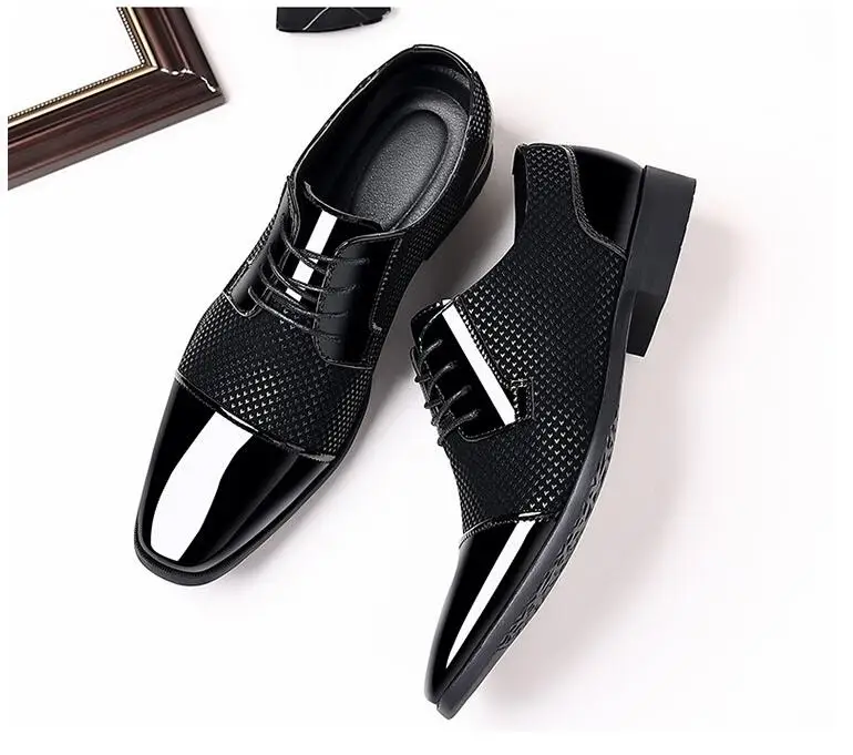 Leather Shoes Men's New Business Formal Wear Casual Spring And Autumn ...