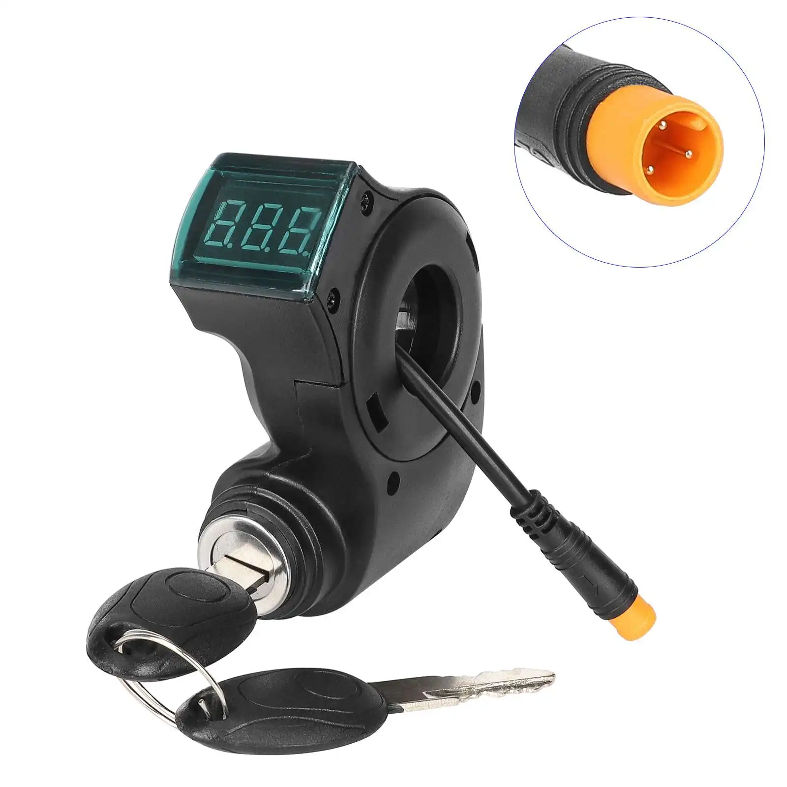 KugooG2 Pro Electric Door Lock for Scooter 2 Switch Keys Plastic Spare Parts for Repair & Replacement by Electric Scooter