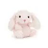 Light pink sweet rabbit 15cm-fun collection with three standard
