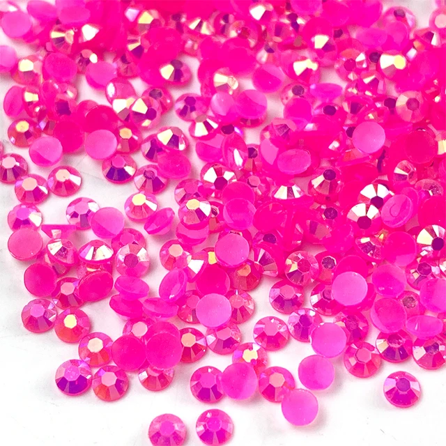 30.000 Pezzi Di Strass In Resina Viola AB – Kit Fai Da Te Con 2/3/4/5 Mm, Flatback, Non Hotfix