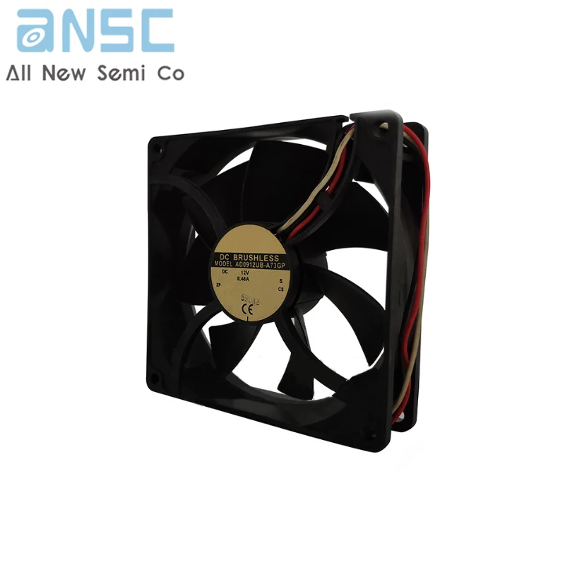 Original Axial flow fan AD0912UB-A73GP 12V 5W 35CFM 3000RPM Ventilation cooling DC cooling fan