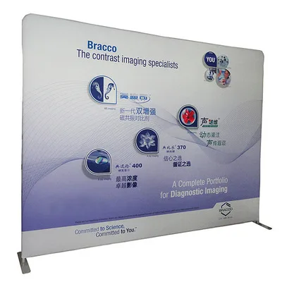 Event Aluminum Expandable  Display Banner Backdrop Tension Fabric Stand