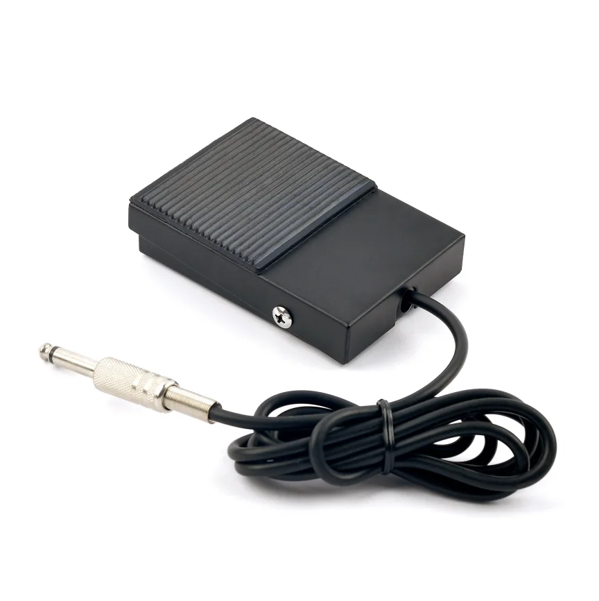Pro Series Stainless Steel Tattoo Power Supply Foot Switch Pedal