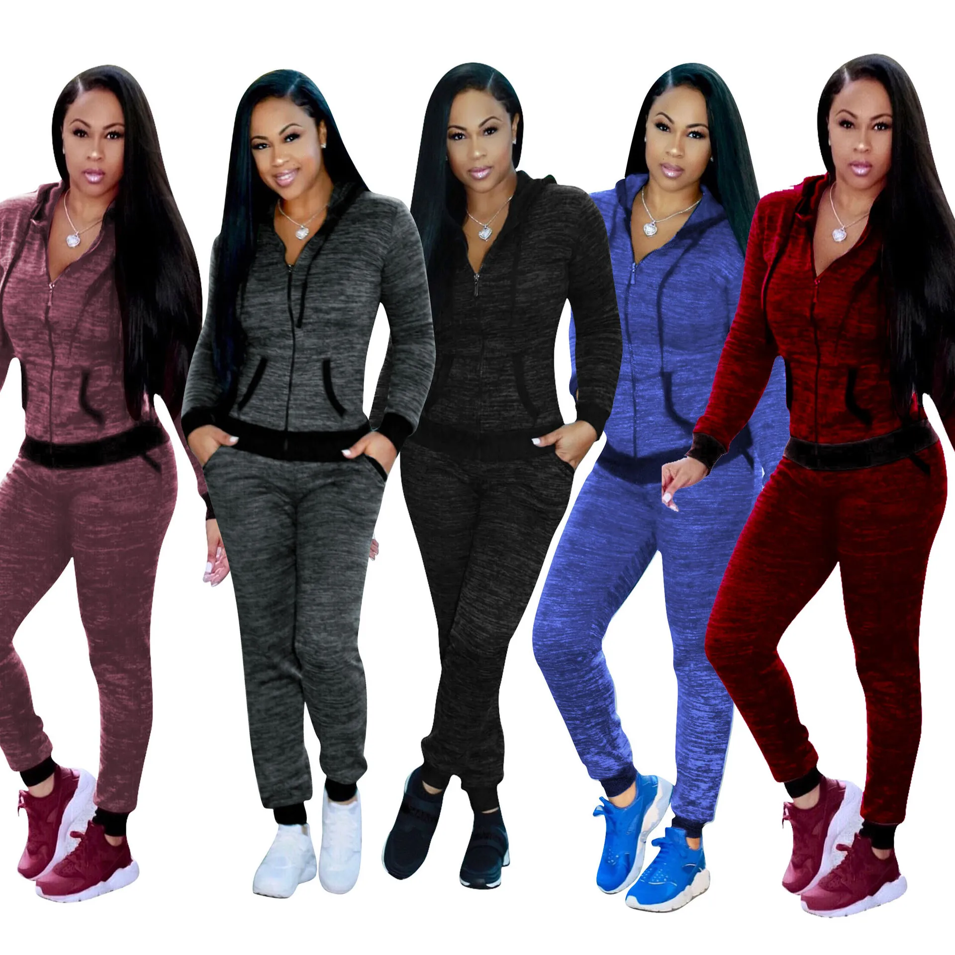 womens fitted sweat suits