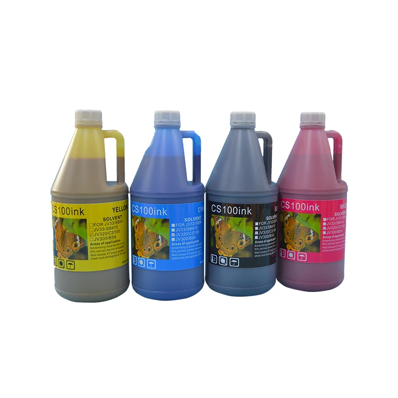 New 2 Liter Bottle Mimaki Cs100 Eco Solvent Ink For Swj320 Printer ...