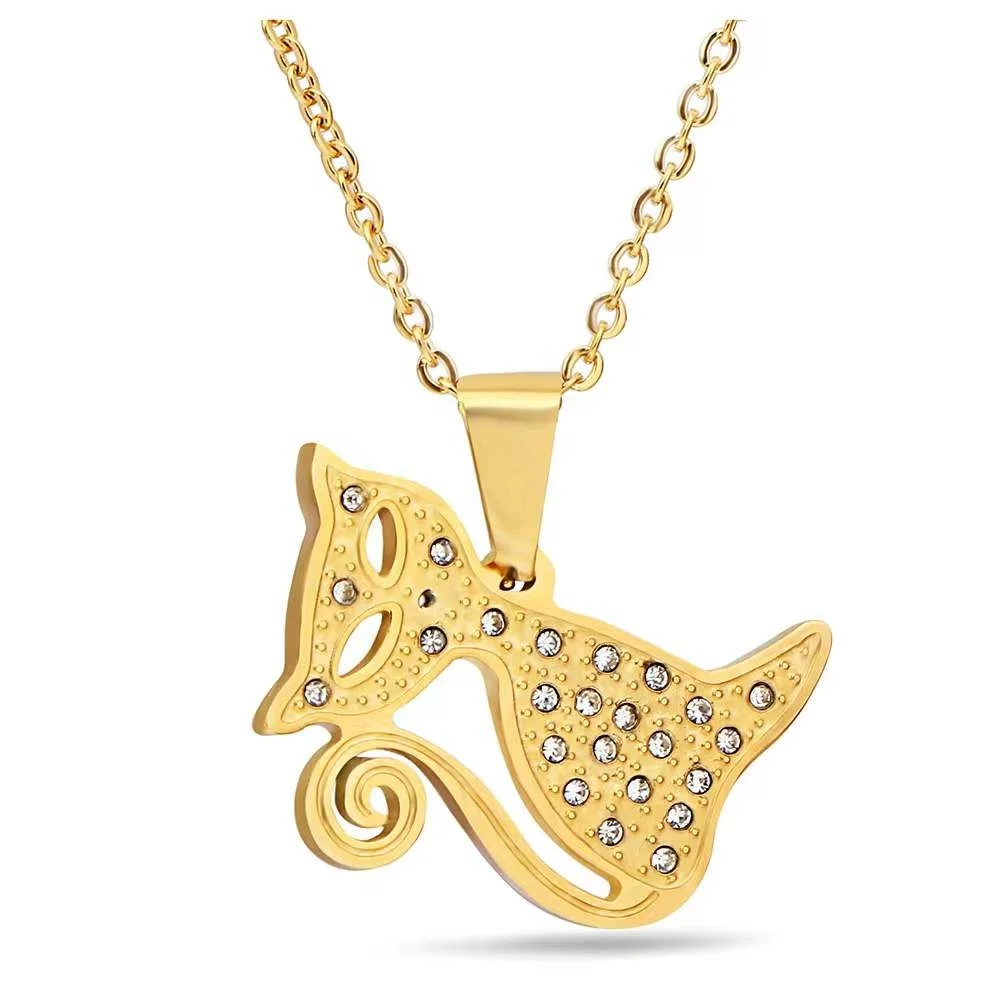 Newest 18k Gold Plated Hello Kitty 
