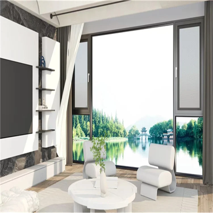 High Quality Tempered Laminated Triple Glazed Aluminum Alloy Casement