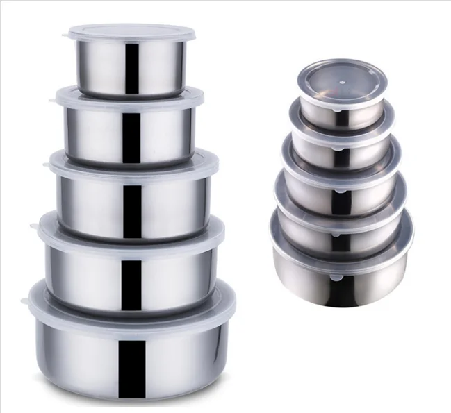 5pcs Set 401 Stainless Steel Ware Protect Fresh Box Stainless Steel Ware 10 12 14 16 18cm Buy Stainless Steel Ware Protect Fresh Box Fresh Box Stainless Steel Ware Product On Alibaba Com