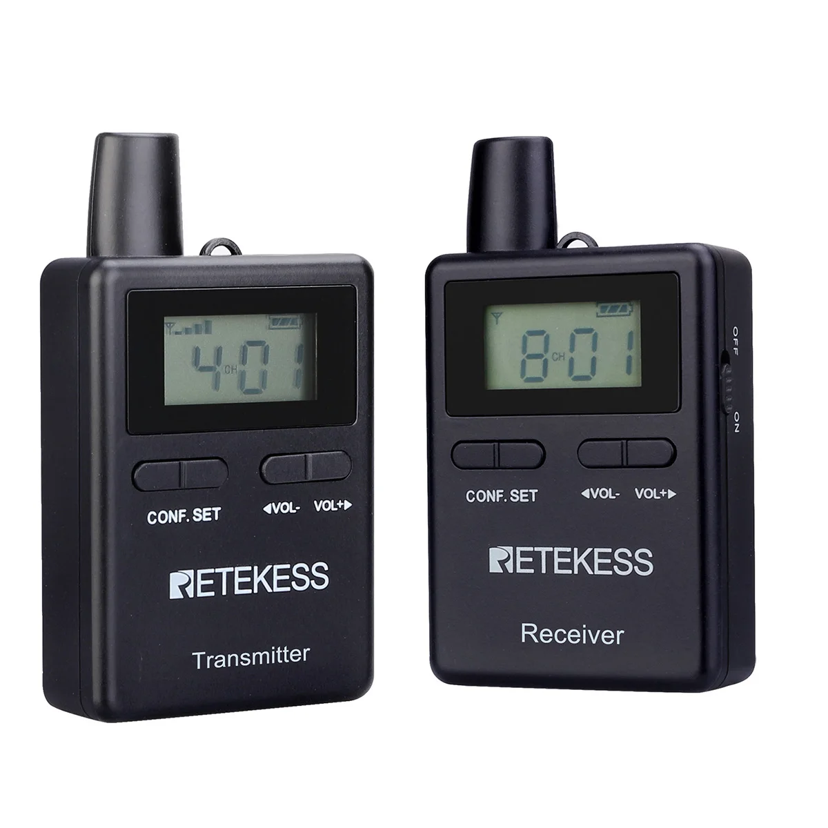 2.4ghz Professional Wireless Audio Transmitter Receiver Tour Guide System For Traveling Museum