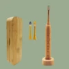 Brown(2 brush with Wireless Charging and wooden box)
