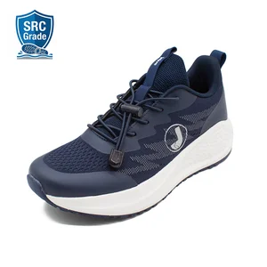 SRC Rated Non Slip Chef Shoes Oil Resistant Rubber Outsole Breathable Fly Knit Work Sneakers for Kitchen