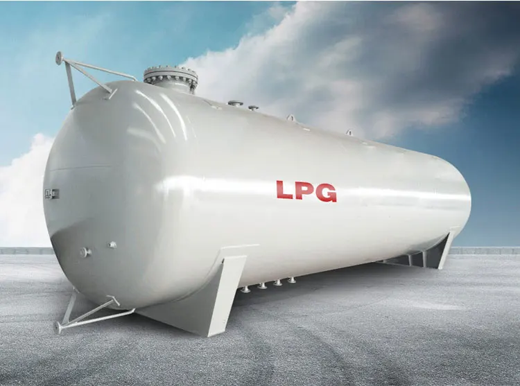 Nigeria 20 Tons Storage tank Manufacturer Price Station Fiber Glass 5000 Liter lpg Tanks for Ghana