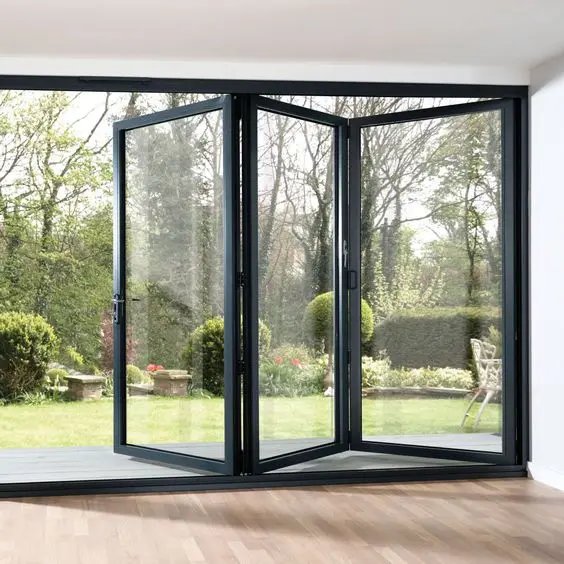 Interior and Indoor Concertina Doors with Soundproof Anti Impact and Thermal Insulation
