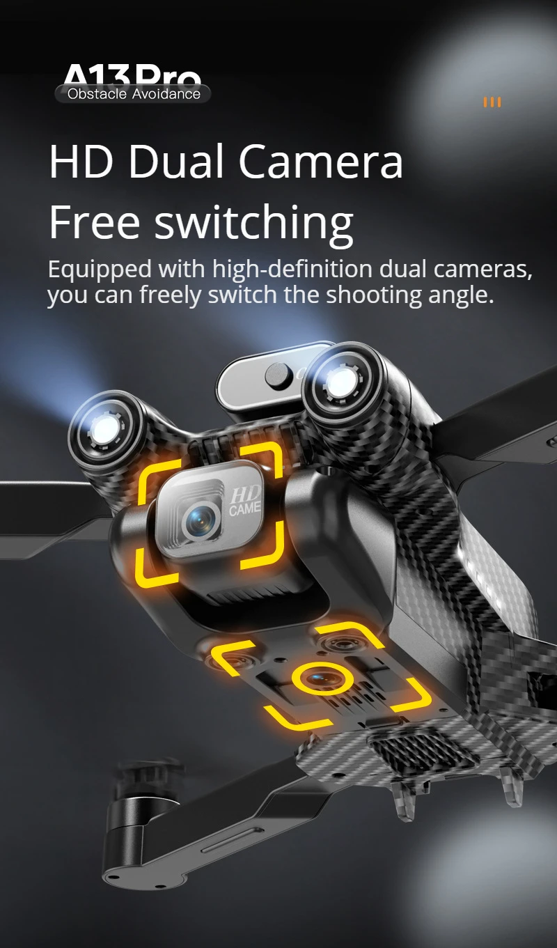 A13 Amazon Best Sell Rc Quadcopters & Multirotors 8k Hd Aerial Photography Folding Remote