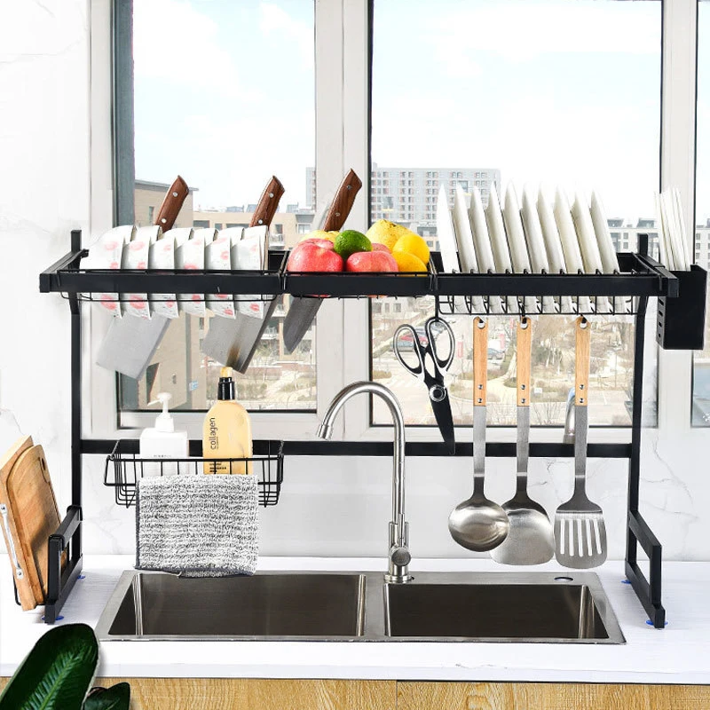 Hot Selling Kitchen Rack Home Organize Shelf Over the Sink Rack Household Dish Drying Rack Storage Holders