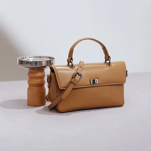 Custom Wholesale 2026 Ladies Fashion Sling High Quality Genuine Leather Shoulder Crossbody Bag for Women