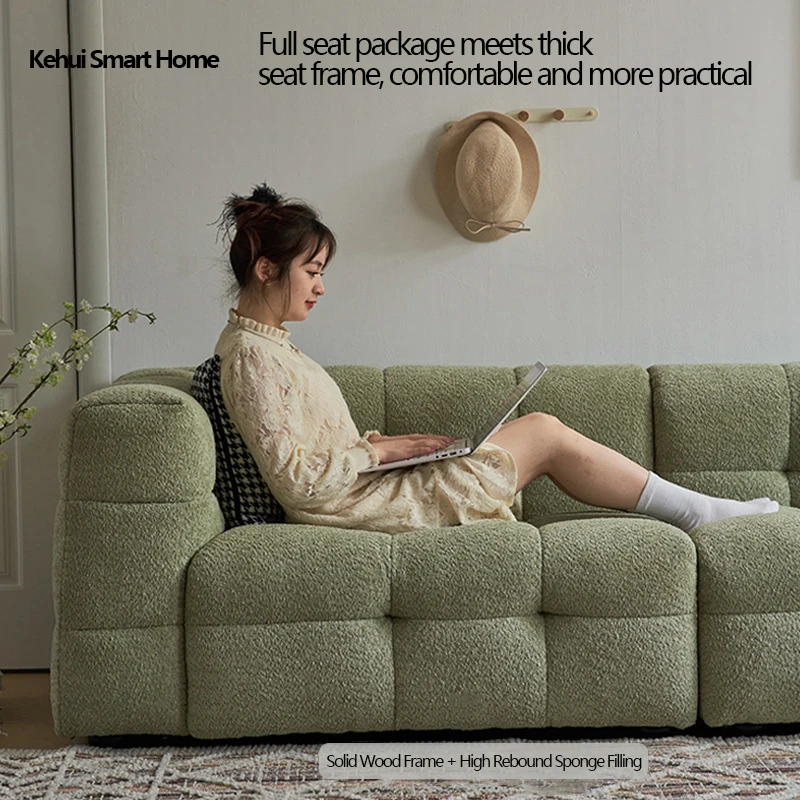 KEHUI Luxury Sofa Set - Modern, Compressed, and Adjustable