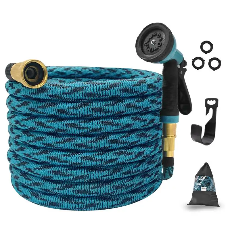 China Market Expandable Hose/soft Magic Hose/freestanding Hose Holder Expandable Garden Hose