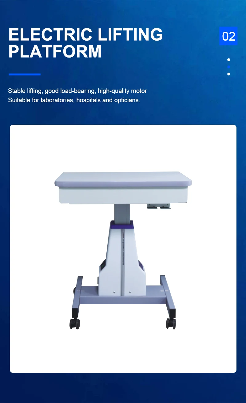 Rightway Brand WZ-3ADT Ophthalmic Motorized Lifting Table For Medical Instruments