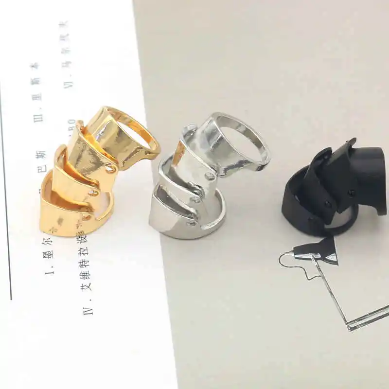 Trendy Vintage Punk Metal Armor Joint Rings For Women Men Gothic  Personality Bendable Armor Ring Anel Dropshipping| Alibaba.com