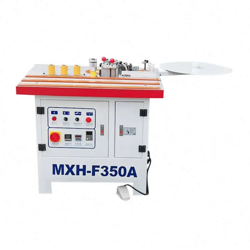 TEBAK XJ-44 Double Gluding Manual Edge Bander Straight Curve Woodworking Edge Banding Machine