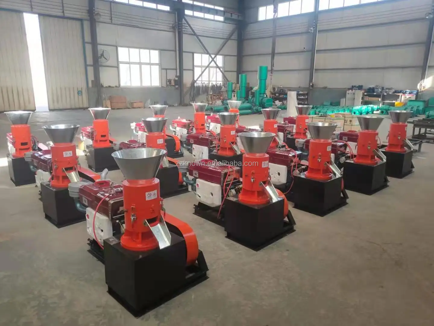 Oem Factory Supply Diesel Wood Pelletizer Biomass Wood Pellet Making ...