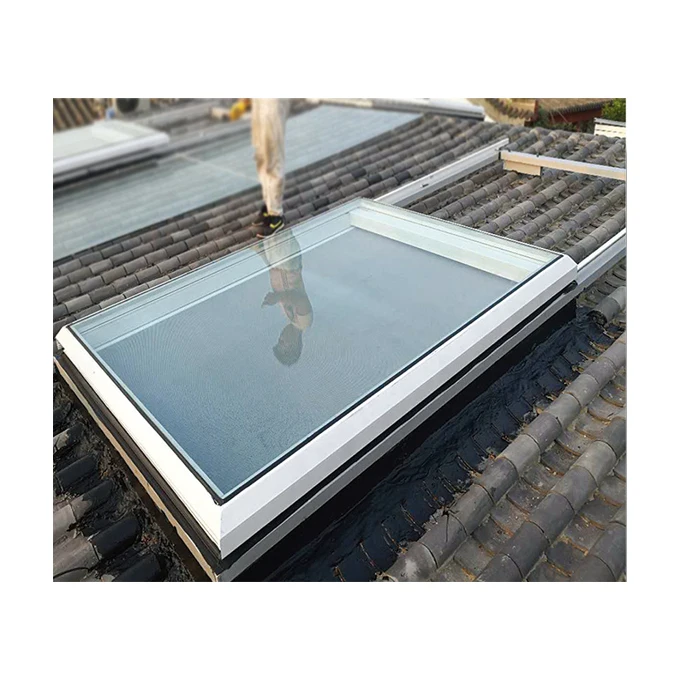 Natural Light Tubular Retractable Sliding Rooflight Venting Skylight