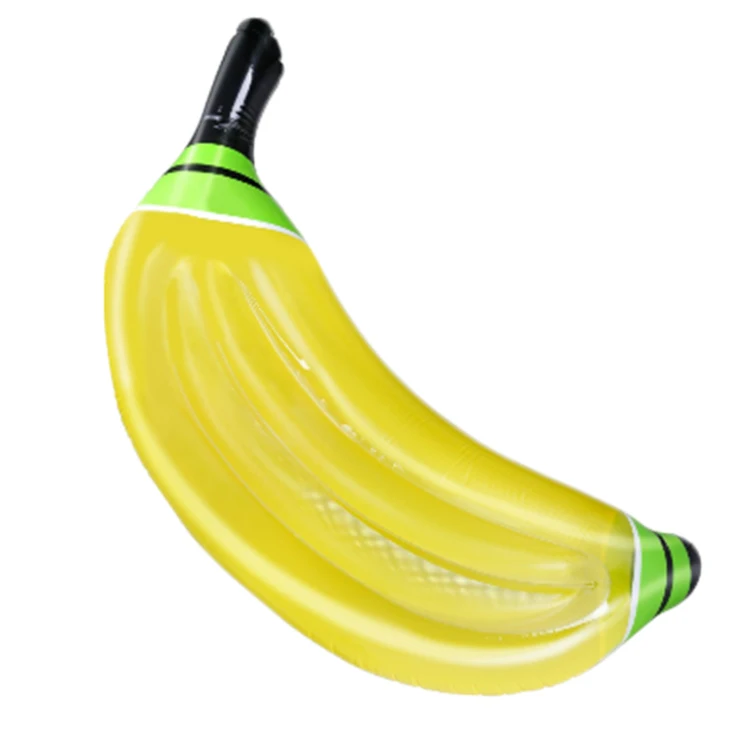 Lot De 2 Bananes Gonflables 60 Cm – Flotteur PVC Pour Piscine Et Plage – Décoration Et Jeu De Lancer