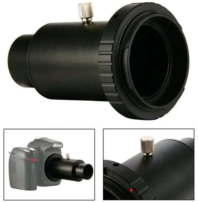 Objektiv Adapter Aluminium Legierung T2-FX 1,25 Zoll Teleskop Für Fujifilm FX Berg DSLR Kameras Adapter Ring Kameras Zubehör
