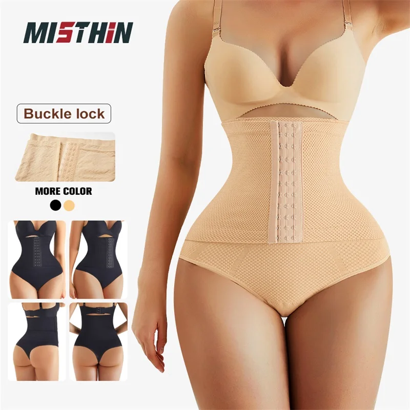 Hot Sale Full Body Women Slimming Thong Panties Wear Belt Tummy Control Underwear Waist Trainer Shaper Shapewear for Women manufacture