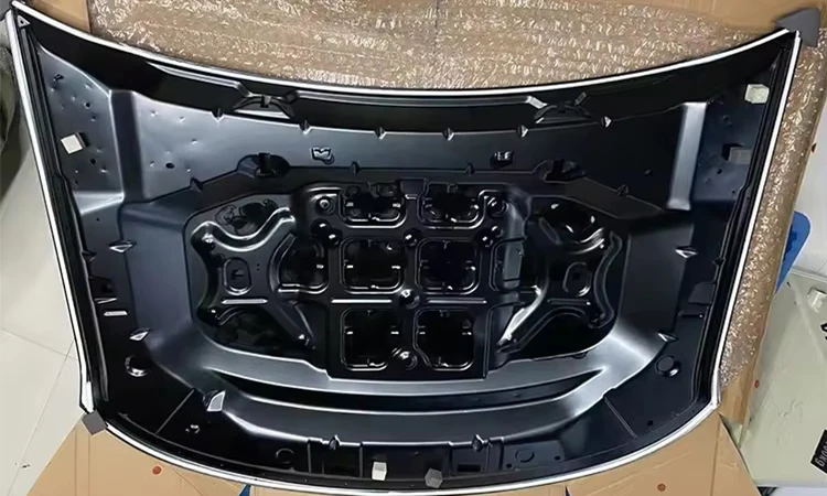 product large stock auto parts iron aluminum car front hood bonnet car radiator fan used for ford explorer 2020-6