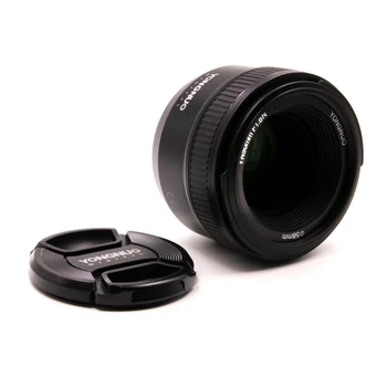 YN50mm F1.8 canon Lens for canon EF Mount Auto Focus Full Frame Standard Prime Lens for DSLR Camera product image
