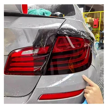 Instant Self-Healing TPU Tint Films Anti-Yellowing Clear Tempered Glass Film Car Headlights Auto-Repaired Color-Changing