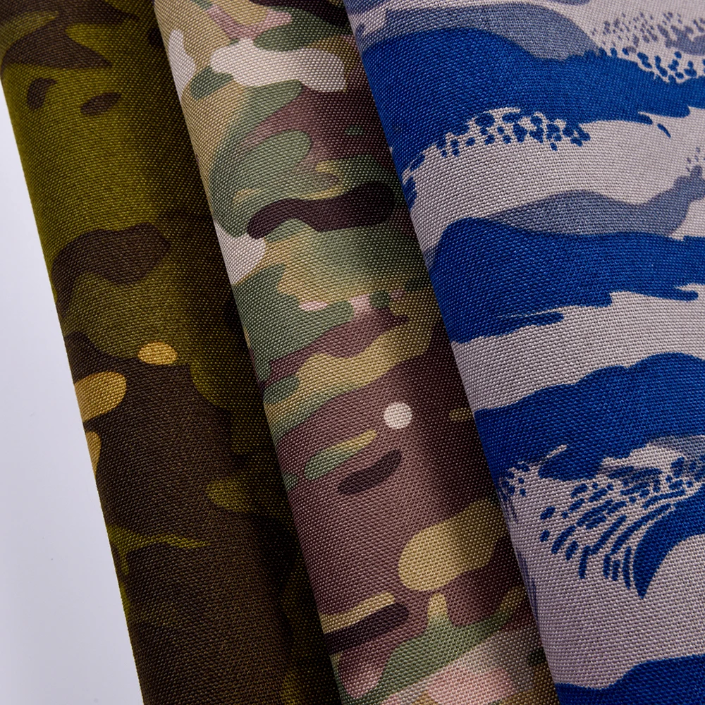 Wholesale Custom Printed Waterproof 500d 1000d Nylon Codura Fabric for Tactical Jackets